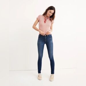 Madewell 10" High-Rise Skinny Jeans in Danny Wash - Size 27